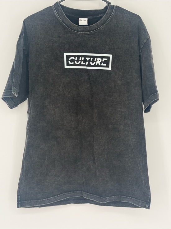 Culture Other - Culture Washed Black Logo Short Sleeve Tee - Men's
